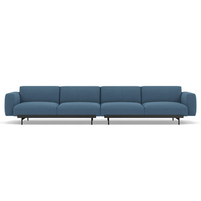 Muuto In Situ Modular 4 Seater Sofa configuration 1 in vidar 733. Made to order from someday designs. #colour_vidar-733