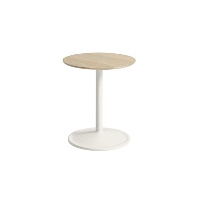 Muuto Soft side table Ø41 x 48cm high. Shop online at someday designs. #colour_solid-oak-off-white