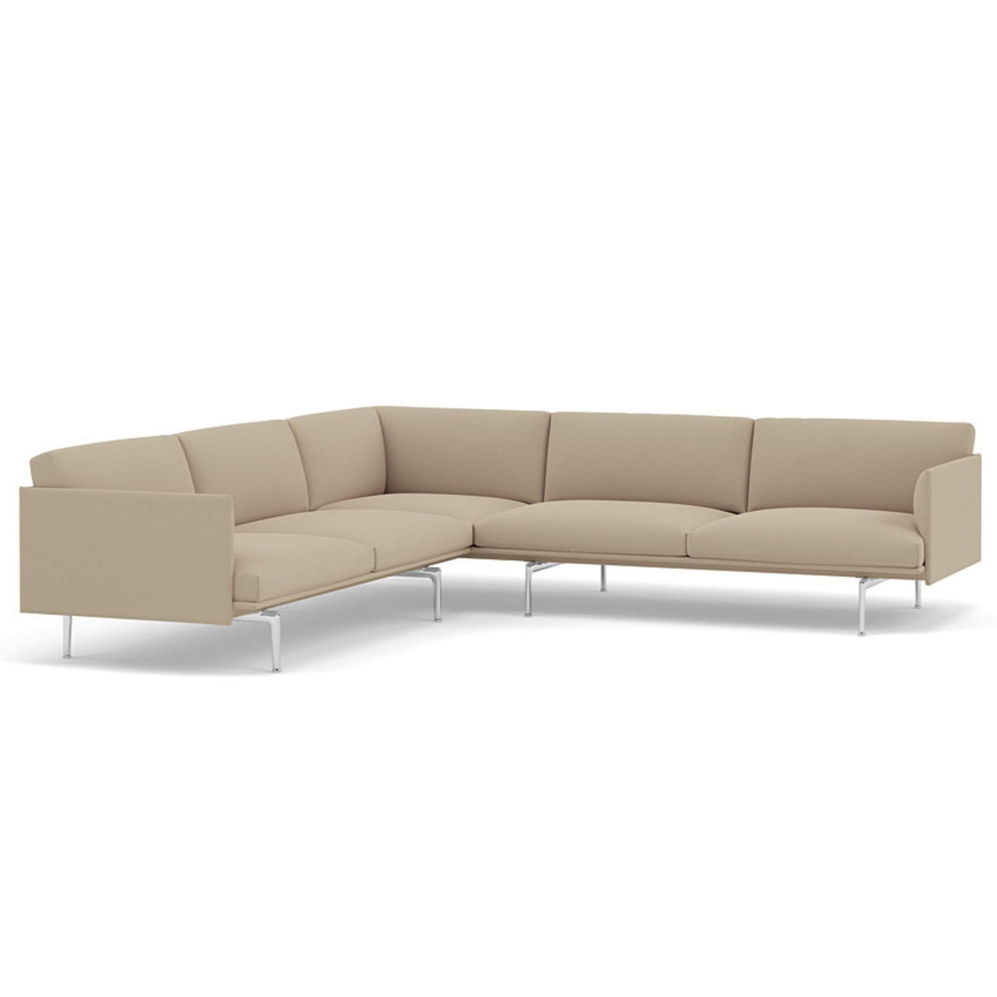 Muuto Outline Corner Sofa. Made to order from someday designs. #colour_clara-248