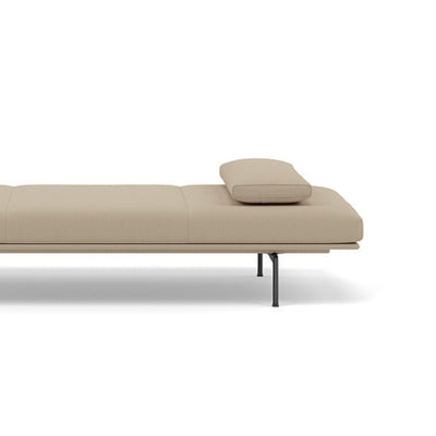 Muuto Outline Daybed Cushion in clara 248 natural fabric. Made to order from someday designs. #colour_clara-248