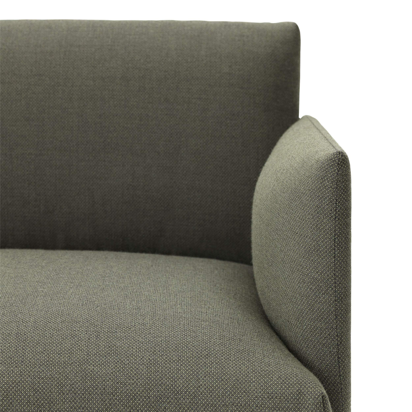Fiord 961 by Kvadrat. Green upholstery fabric made to order for Muuto Rest, Connect & Outline sofas. Order free fabric swatches at someday designs. 