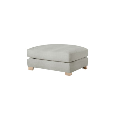 someday designs toft footstool in pure 03 light grey with oak legs. #colour_pure-03-light-grey