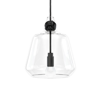 Vitamin Large Knot Pendant Lamp in black. Buy now from someday designs