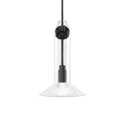 Vitamin Small Knot Pendant Lamp in black. Buy now from someday designs. Vitamin small Knot Lamp ceiling pendant. Shop online at someday designs. #colour_black