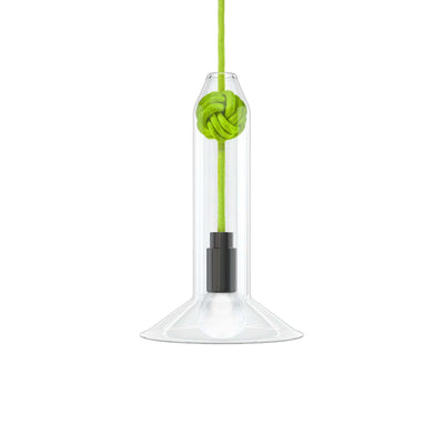 Vitamin Small Knot Pendant Lamp in green. Buy now from someday designs. Vitamin small Knot Lamp ceiling pendant. Shop online at someday designs. #colour_bright-green