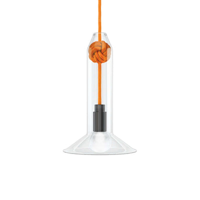 Vitamin Small Knot Pendant Lamp in orange. Buy now from someday designs. Vitamin small Knot Lamp ceiling pendant. Shop online at someday designs. #colour_bright-orange