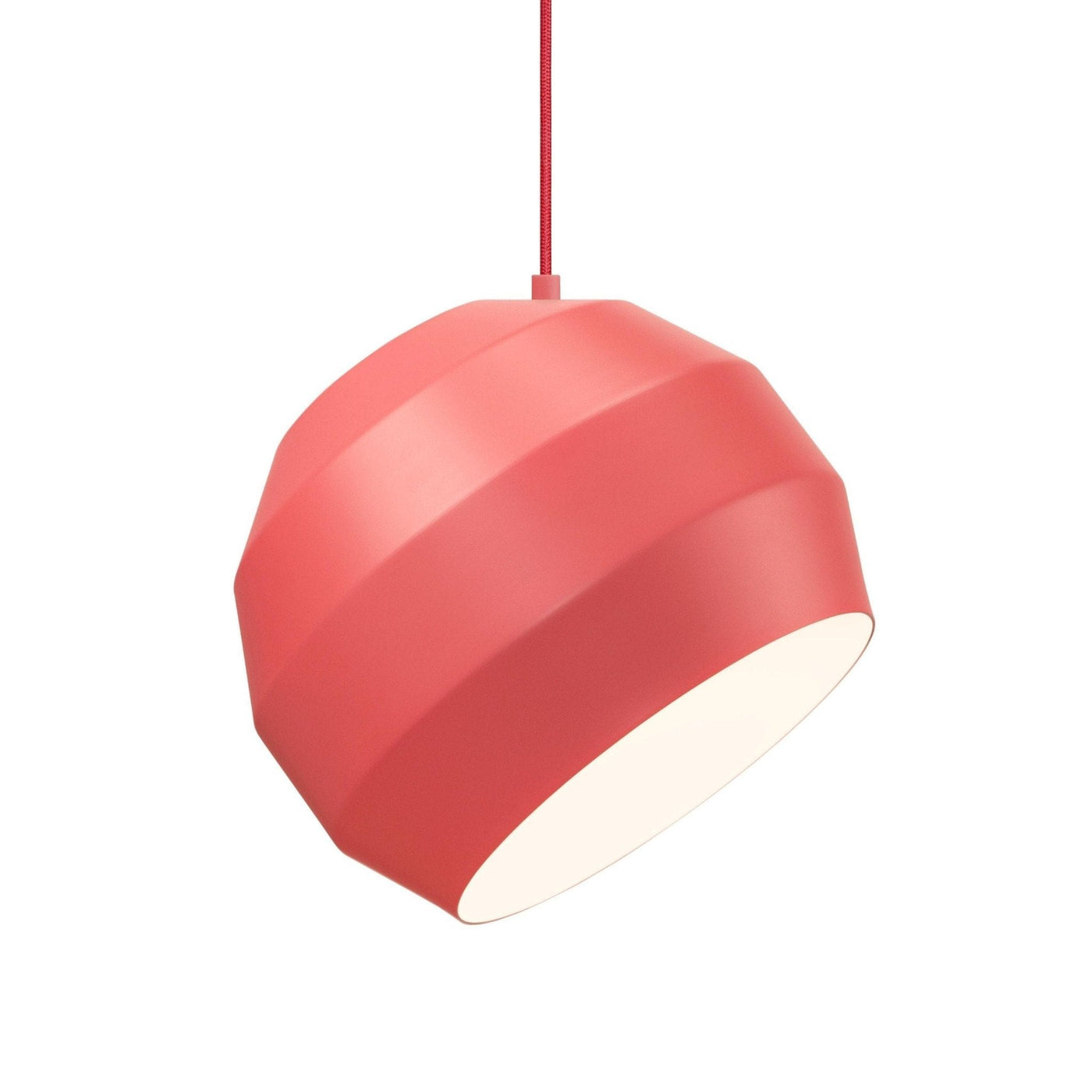 Vitamin Pitch Pendant in electric coral, available from someday designs. #colour_electric-coral