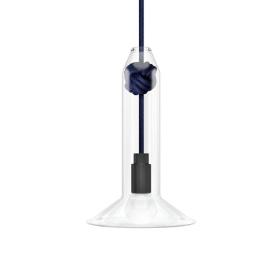 Vitamin small Knot Lamp ceiling pendant. Shop online at someday designs. #colour_navy