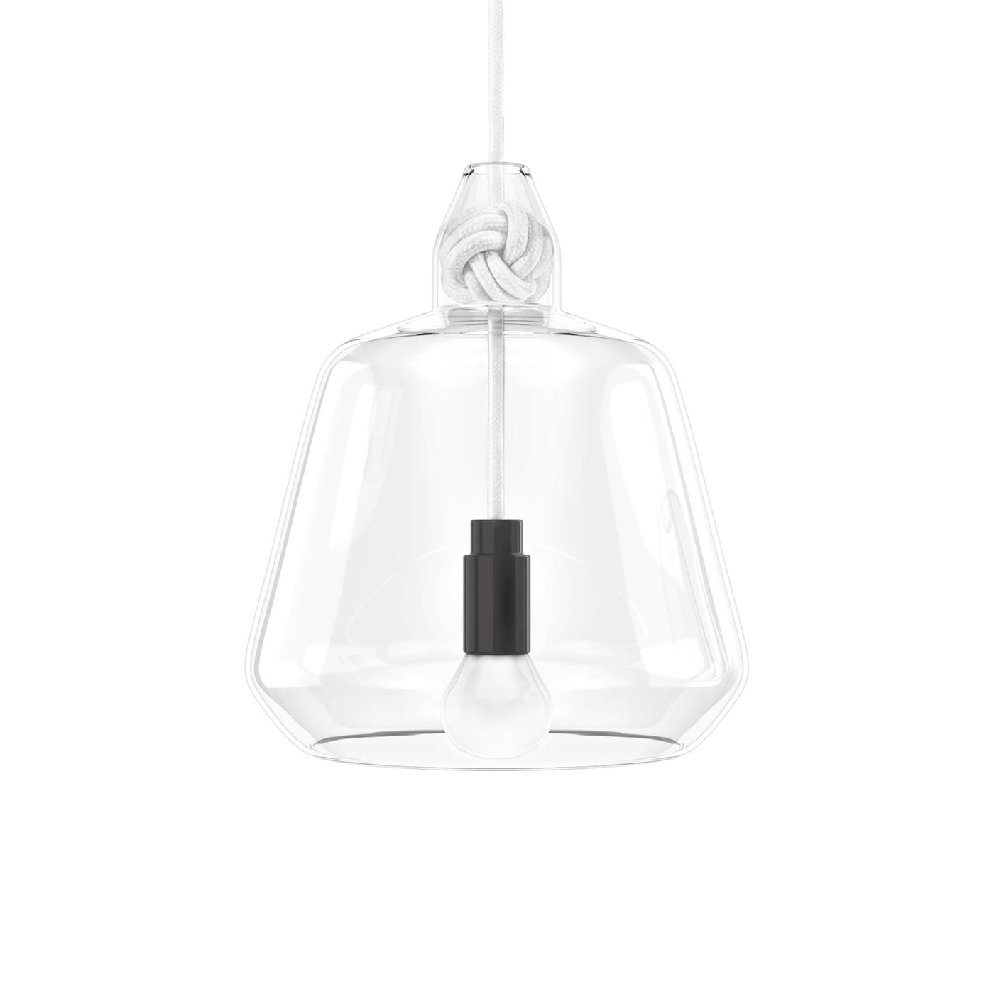 Vitamin Large Knot Pendant Lamp in white. Buy now from someday designs